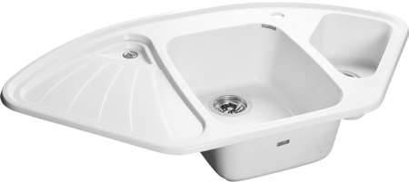 Кухонная мойка GranFest Corner 1040E, C-1040E иней